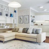 versi dalaman dapur asal dengan gambar sofa