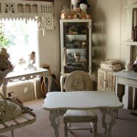 version of the modern design of the kitchen in a rustic style picture