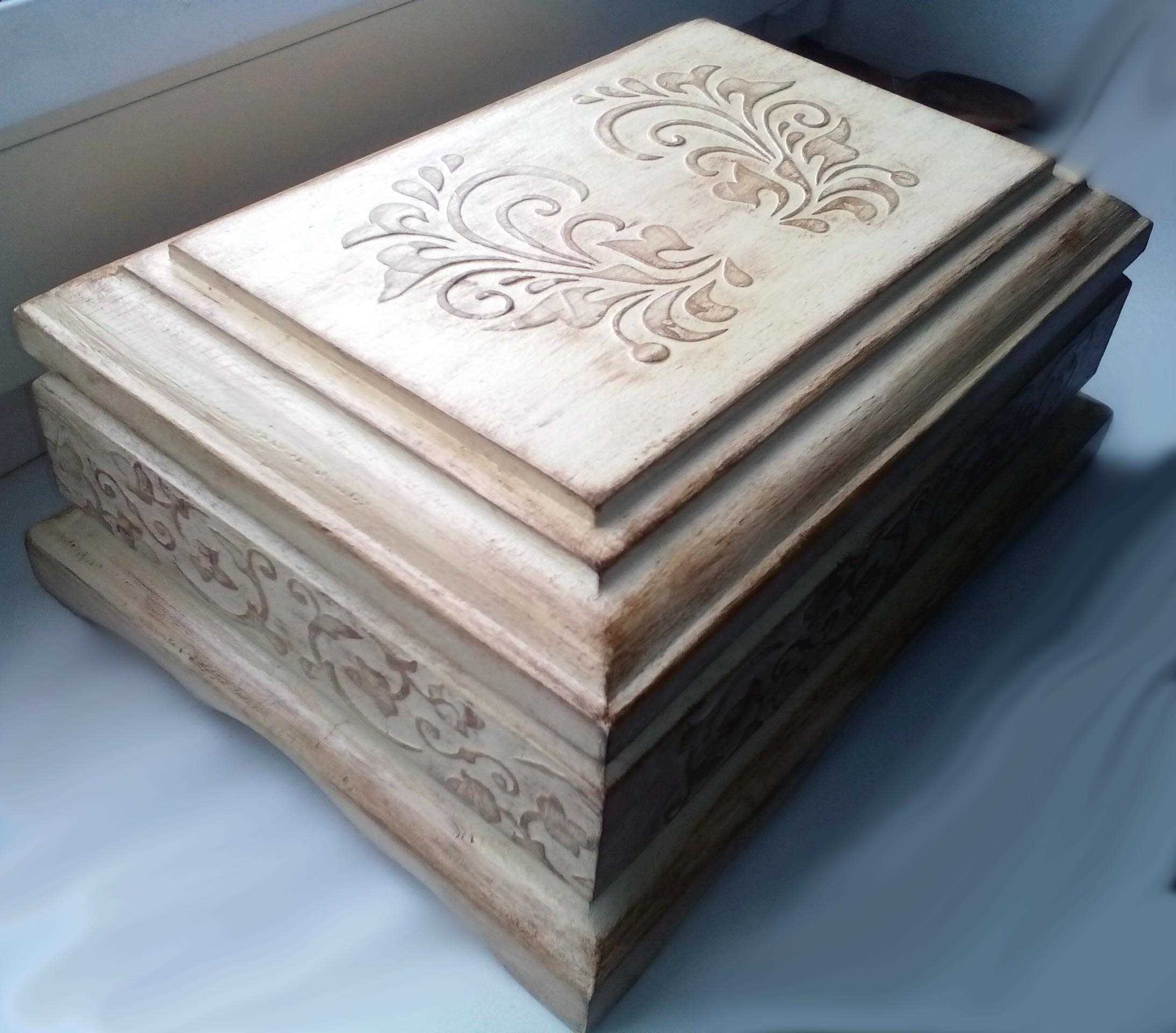 the idea of ​​a beautiful DIY jewelry box