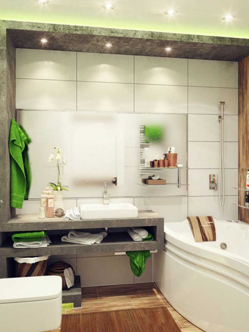 bright bathroom style option