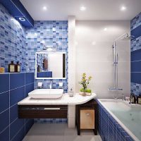 idea of ​​a modern style bathroom 4 sq.m photo