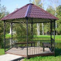 version of the unusual style of the gazebo picture