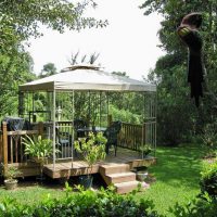 version of the modern design of the gazebo photo