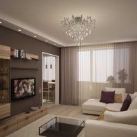 varian dalaman yang terang dari foto 65 sq.m apartment