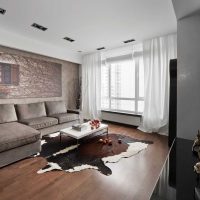 idea of ​​an unusual decor of an apartment 70 sq.m photo