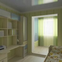 idée de décor inhabituel pour une photo de chambre d'enfant