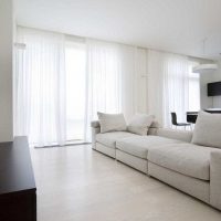 an example of a beautiful living room interior in the style of minimalism photo