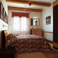 the idea of ​​an unusual style of apartment in the Soviet style picture