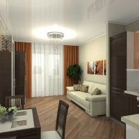 idea bright style studio apartment picture