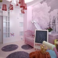 the idea of ​​a beautiful modern decor for a child’s photo