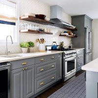 option for applying a light style kitchen photo