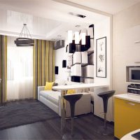 varian gambar dekorasi apartmen yang indah