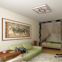 the idea of ​​a bright style children's room 18 sq.m. a photo