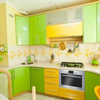 variant of a bright kitchen decor photo