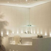 option of applying light design in a beautiful apartment interior picture