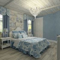 idea of ​​an unusual bedroom design for a young man photo