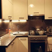 variant of a bright combination of beige in the interior of the apartment photo