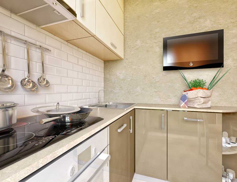 bright kitchen 5 sq m