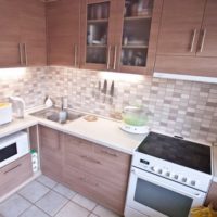 beige kitchen 5 square meters