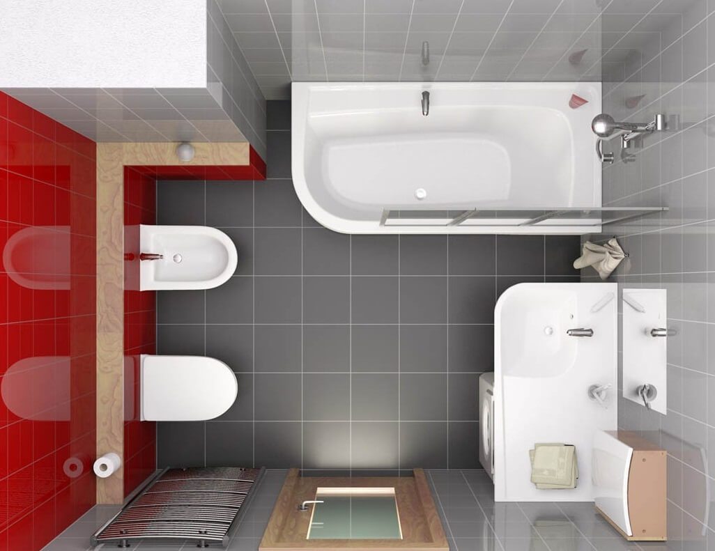 comfortable bathroom design