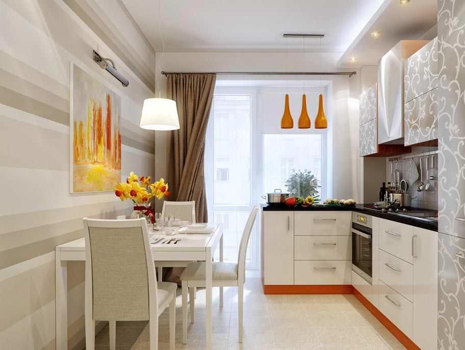 kitchen design 6 sq. meters