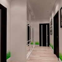 no frills hallway design