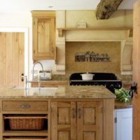 kitchen interior in the country