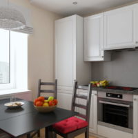 kitchen interior 6 sq. meters