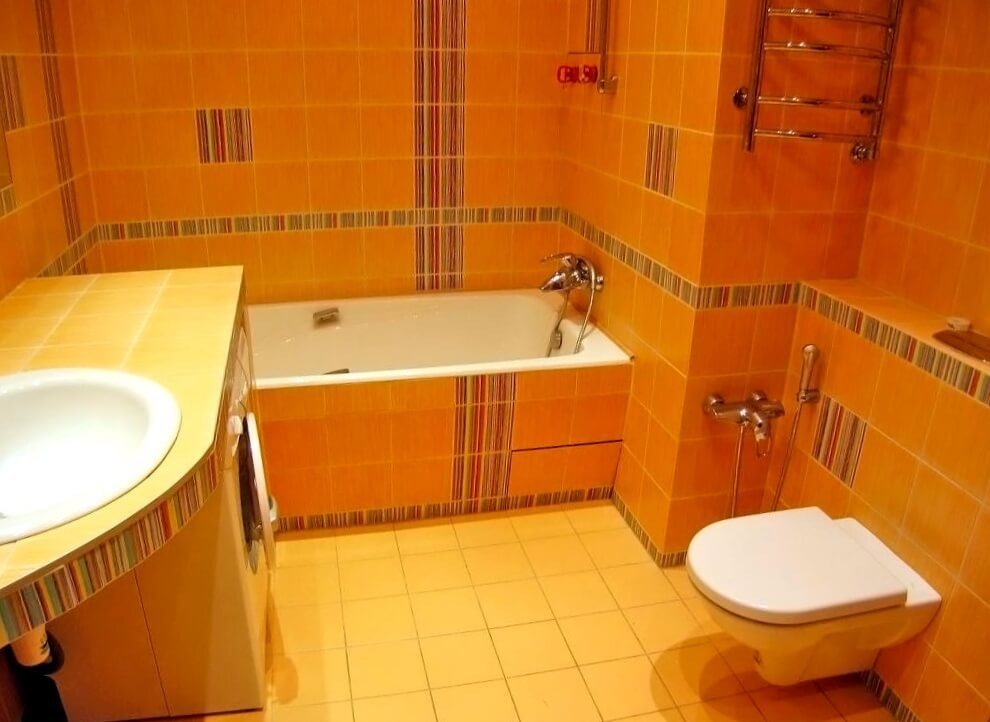 bright bathroom interior