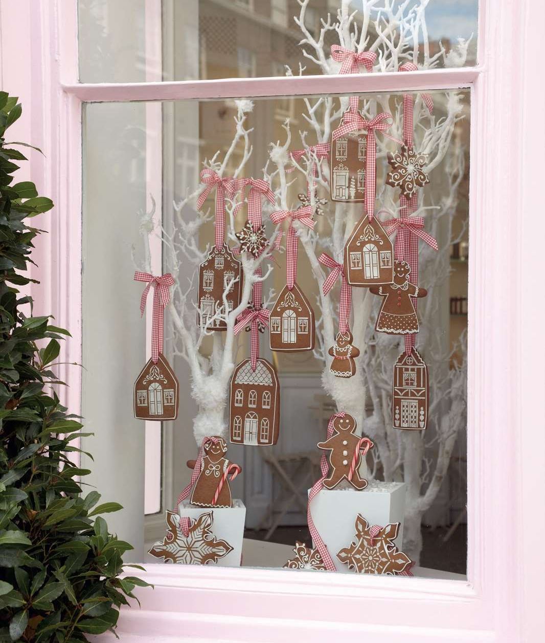 christmas window decor