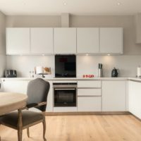 bright dining room kitchen