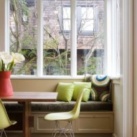 kitchen with bay window project photo