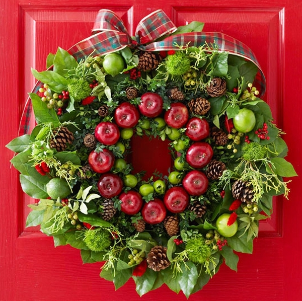 wreath christmas pintar