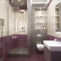 combined bathroom design