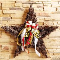 wreath bintang natal