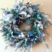 Christmas wreath winter decor