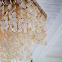 chandelier hiasan shell