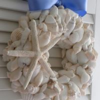 wreath hiasan shell