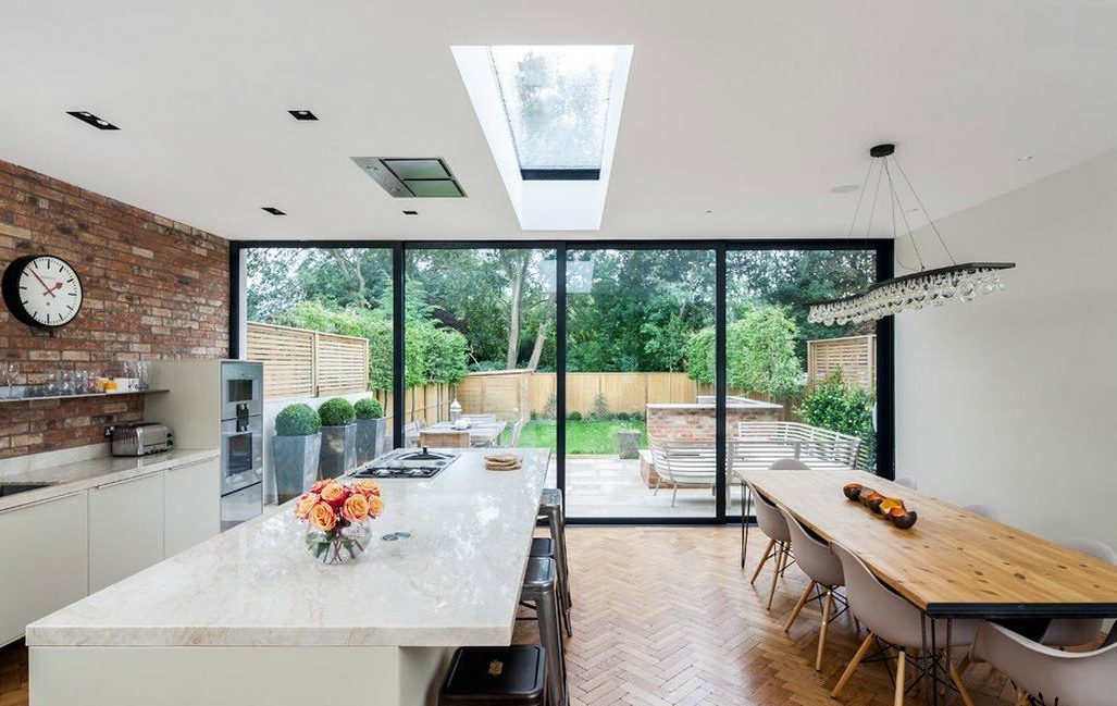 dining room kitchen design