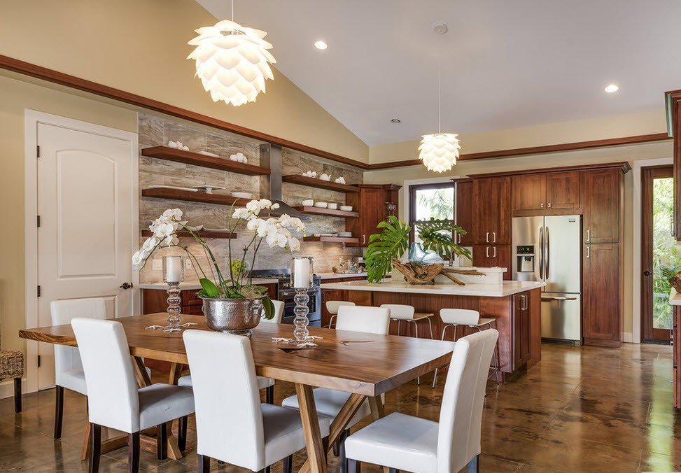 dining room kitchen design ideas