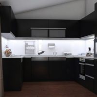 Idea dapur hitam 3 x 3 meter