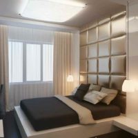 variant of light room design 12 sq.m photo