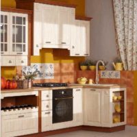 bright kitchen style option 13 sq.m photo