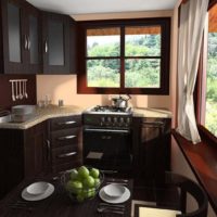 kitchen interior at the idea house