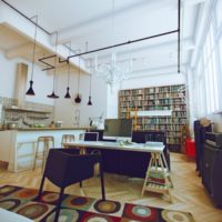 interior of small apartments