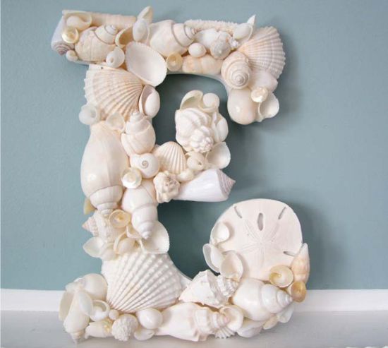 seashell letter