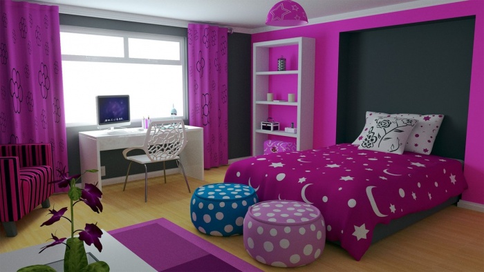 room for teenage girls