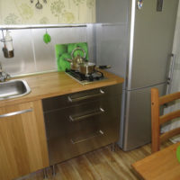 kitchen 5 square meters Khrushchev