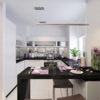 dapur dengan idea balkoni foto