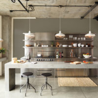 loft style kitchen